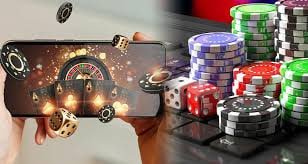 Player browsing casino game categories on 365 apk game using a mobile phone